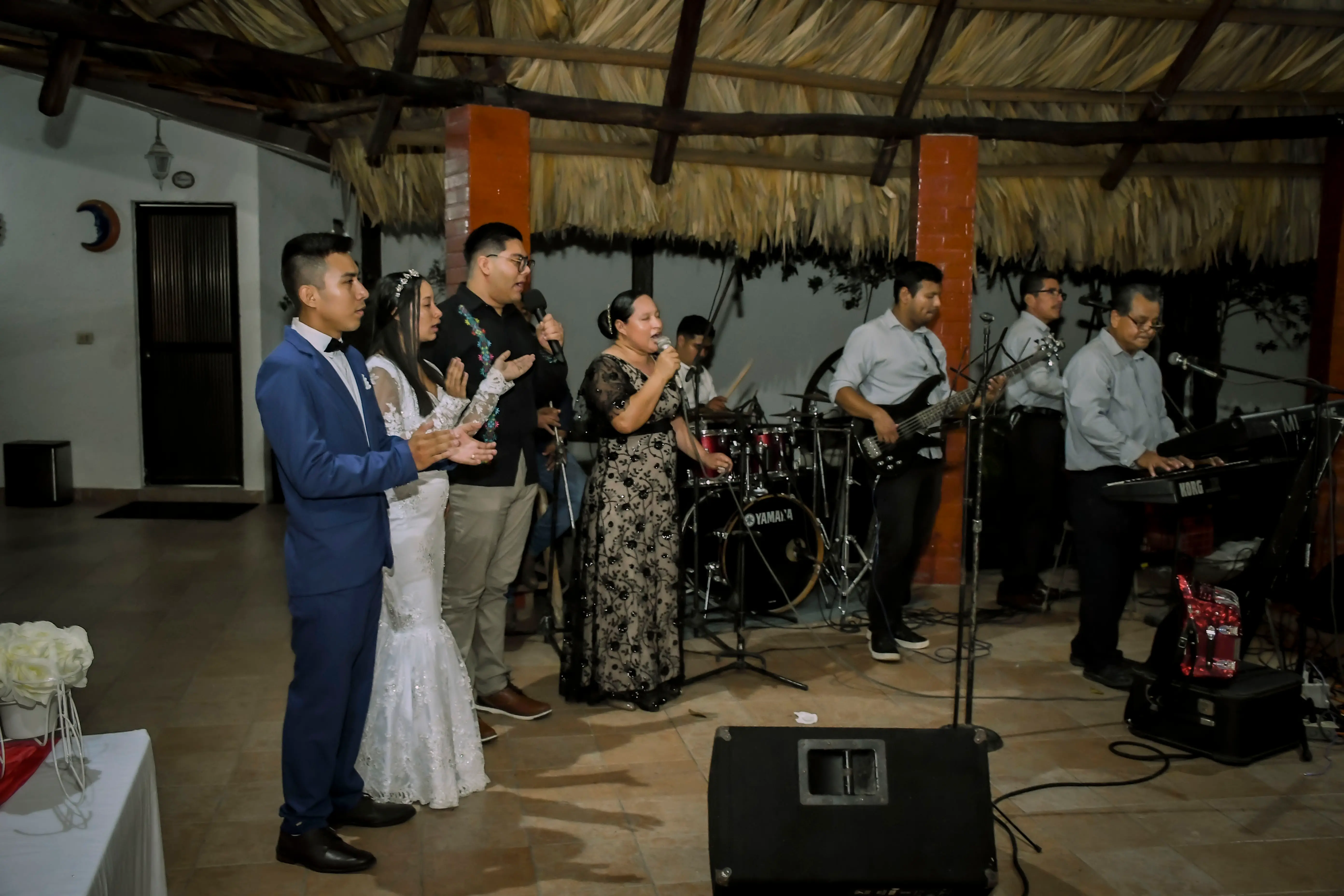 Banda en vivo en boda, ambiente del evento